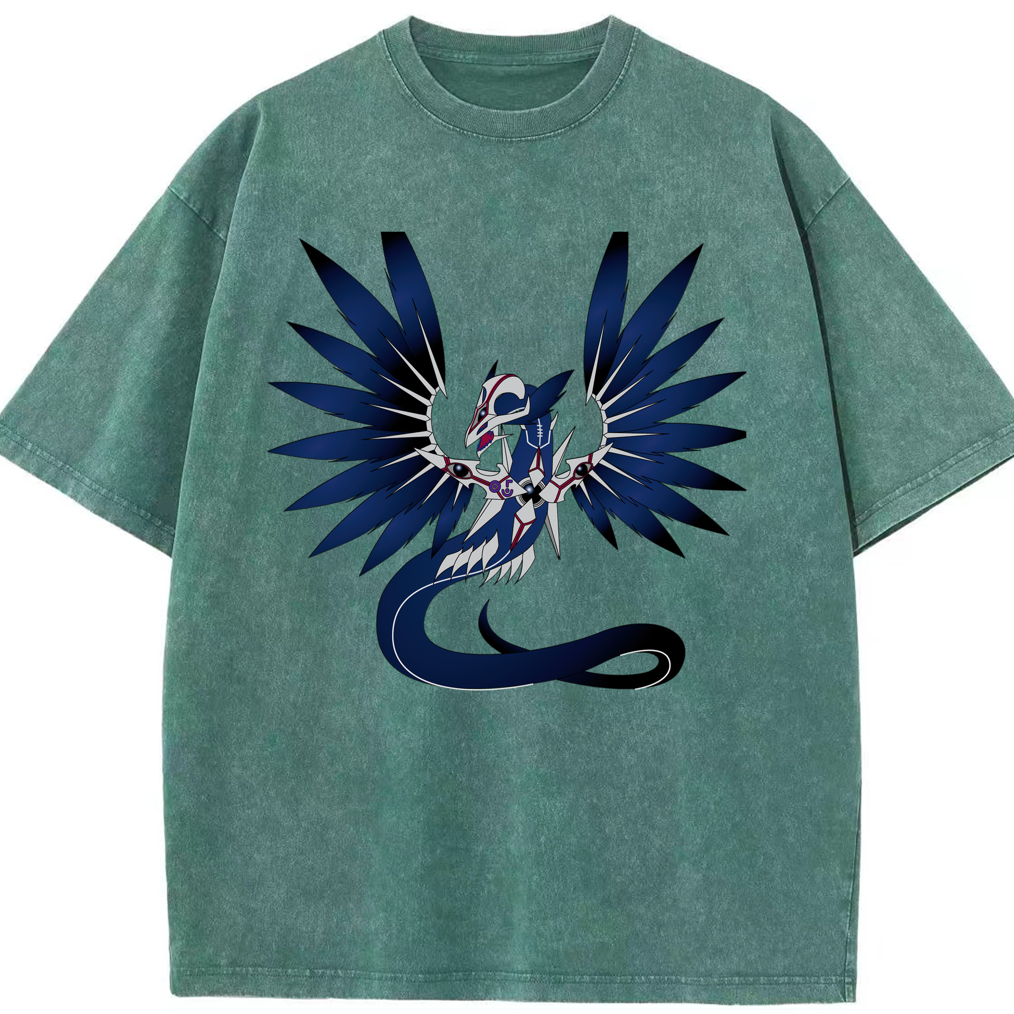 （画像用） 遊☆戯☆王 Yu-Gi-Oh! 綿100% ヴィンテージ風 半袖Tシャツ（フロントプリント）